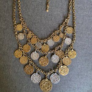 cabi Coin Necklace w/Bracelet